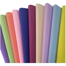 Papel De Seda Colorido Cores 48x60 Sortido Pacote 100 Folhas