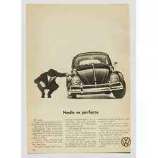 Volkswagen Publicidad Antigua Mexicana De 1966, Papel