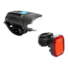 Lámparas Niterider Swift 300 Vmax 150 Led Usb Combo Color Negro