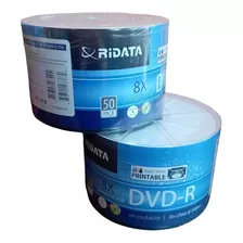 Dvd- R Imprimible Ridata X100