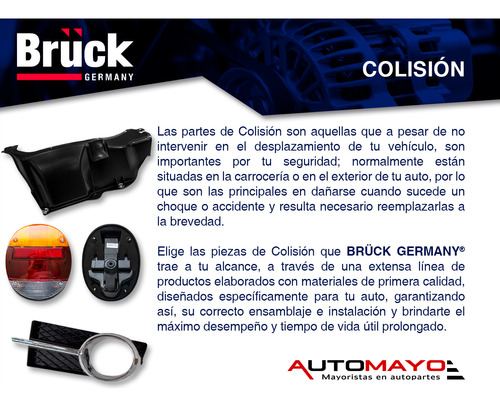 Una Parrilla S/emblema Bruck Polo Para Volkswagen 2003-2007 Foto 4