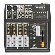 Mesa De Som Analógica Soundcraft Sx602fx-usb 6 Canais Bivolt