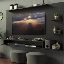 Painel Para Tv Até 60 Polegadas Madesa Alfa - Preto