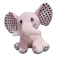 Elefante Pelúcia Elefantinho Fofo 25cm Antialérgico Decoraçã