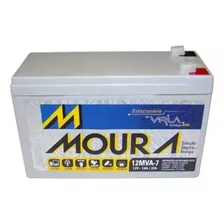 Bateria Estacionaria Vlra Moura 7ah 12v Nobreak/ Nobreak