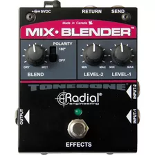 Pedal Mixblender De Doble Entrada Bucle De Efectos