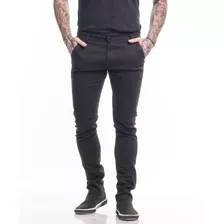 Calça Masculina Sarja Esporte Fino Elastano Alfaiataria Slim