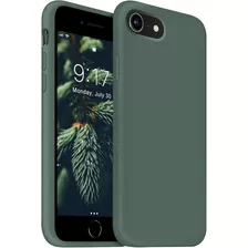 Funda Ouxul Para iPhone SE 2020/iPhone 7/8 (verde Bosque)