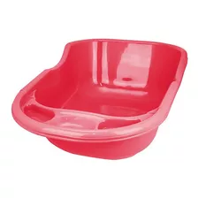 Banheira Para Bebês Infantil Extra Grande 35 Litros Arqplast Cor Rosa Liso