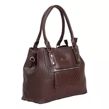 Bolsa Feminina 2 Divisórias Moderna Reforçada Lindo Design 