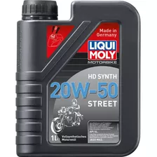 Aceite Harley Davidson Liqui Moly 20w50 Street Synth 1l