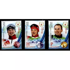 Olímpicos Invierno - Medallistas - Bielorrusia - Serie Mint