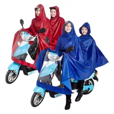 Poncho Doble Moto Y Piloto Copiloto Delivery Impermeable