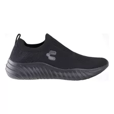 Tenis Charly Negro Casual Estilo Calcetin 1086427 Negro Ngr