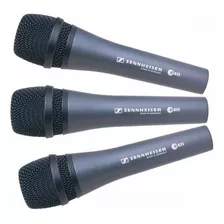 Pack De 3 Micrófonos Para Voces Sennheiser E835 Micrófono