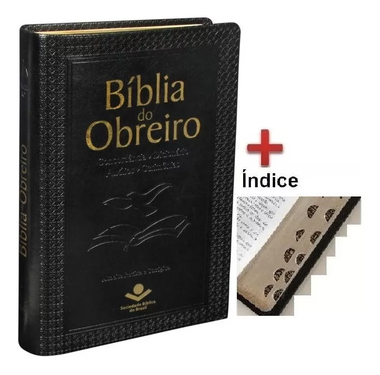 Bíblia Do Obreiro - Rc Editora Sbb - Original Com Índice