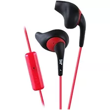 Jvc Negro Y Rojo Nozzel Auriculares De Ajuste Comodo Y Segu