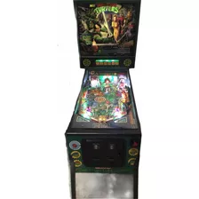 Flipper Pinball Tortugas Ninja - Tmnt Rutinado Lamparas Led