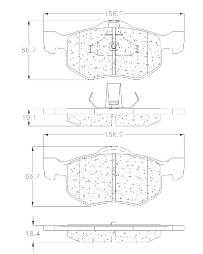 Balatas Delanteras Ford Escape Xls 2007 Gas Grc Foto 2