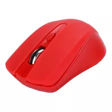 Mouse Nextep Inalámbrico 1600dpi Receptor Usb Rojo /vc