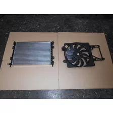 Kit Radiador Y Electroventilador Y Condensador De Ford Ka