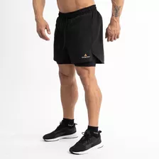 Short Con Calza Deportivo De Hombre Running Training 