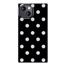 Funda Para iPhone 13 Polka Dots Plastico-02