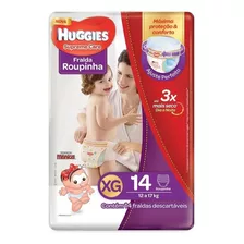 Fralda Roupinha Huggies Supreme Care Xg Jumbo 14 Unidades