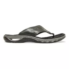 Chinelo Masculino Couro Pegada Amortecedor Conforto