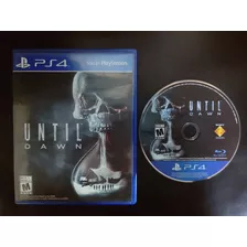 Until Dawn Ps4 Playstation 4 Original Físico Buen Estado 