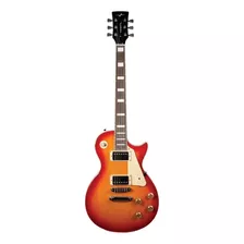 Guitarra Elétrica Vogga Lp Vcg621 Les Paul De Madeira Maciça Sunburst Com Diapasão De Pau-rosa