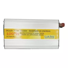 Inversor 1000w Conversor Entrada 12v Saida 220v Usb (2.1a)