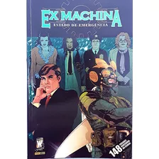 Ex Machina Estado De Emergência Hq 148 Página Frete Grátis