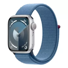 Apple Watch Series 9 45mm Aluminio Plata Sport Loop 