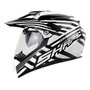 Casco Shaft Mx380 Multiproposito Doble Visor Dama Mujer Chevrolet Opala