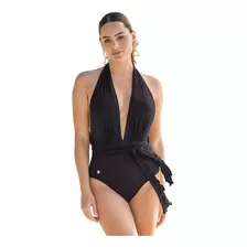 Leonisa Vestido De Baño Eco Con Tiras De Amarre Multifuncion