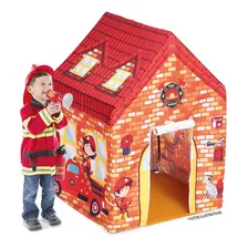 Barraca Infantil Cabana Tenda Dos Bombeiros - Replay Kids