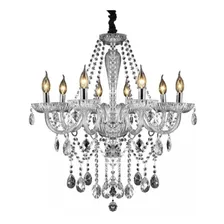 Lustre Candelabro 8 Braços Cristal Legítimo K9 Maria Tereza 