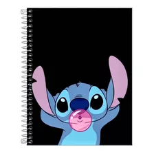 Caderno Stitch Universitário Capa Dura 20 Matérias 400fls