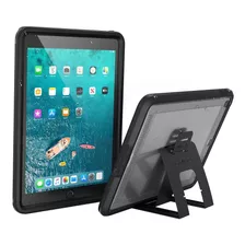 Funda Para iPad 10.2 Impermeable Soporte Negro Protectora