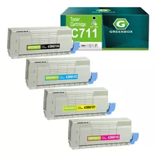 Greenbox Cartucho De Tóner Compatible Para Oki Para C7.