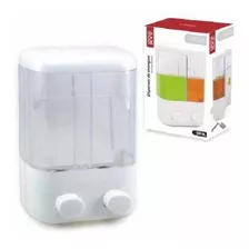 Dispenser De Shampoo Doble De Pared Crystal Rock Color Transparente