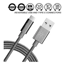 Silverstone Technology Usb Tipo C Cable Cpu04c1000 Usbc Reve