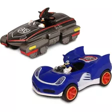 Sonic E Shadow Transformed Allstars Racing Pull Back Ação