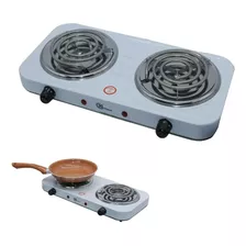 Fogão Eletrico Portatil 2 Bocas 2000 Watts Cooktop Elétrica