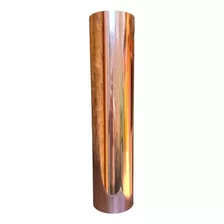 Vinilo Adhesivo De Corte Oro Rosa Brillante 61 Cms X 1 Mts