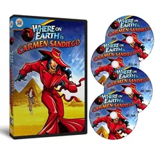 Dvd Carmen Sandiego - 1994 - 1ª 2ª 3ª Temporada - Completo