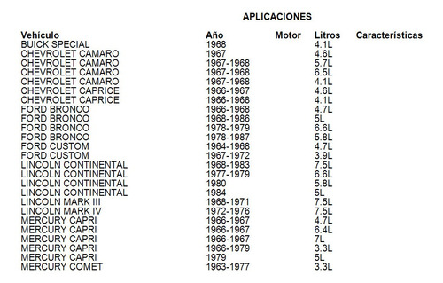 Polea Termica Mercury Monterey 1961 6.4l Oep Foto 3