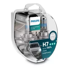 Juego Lámparas Halógenas H7 Philips X-treme Vision Pro 150%