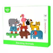 Stacking Animals Blocks - Tooky Toy